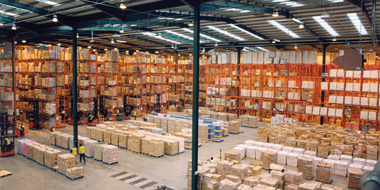 What are the major benefits of the logistic warehouse?