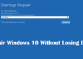 Windows 10 Without Losing Data