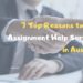 7 Top Reasons to Hire Assignment Help Services in Australia