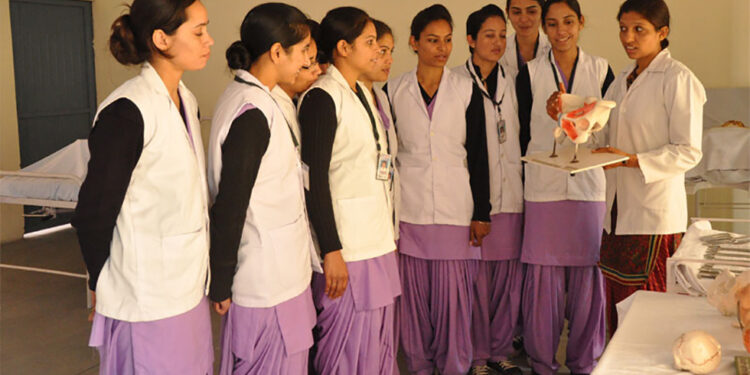 GNM Students in Punjab