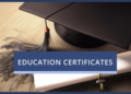 education certificate