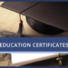 education certificate